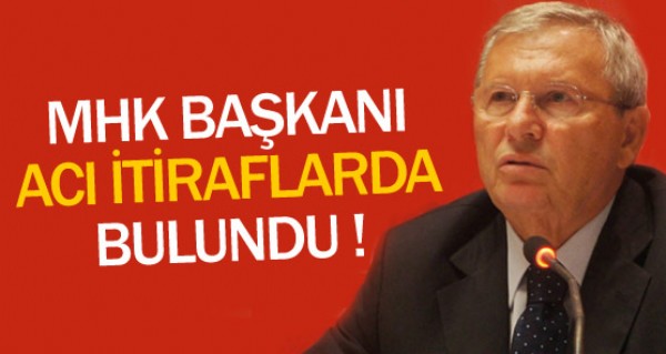 MHK bakanndan ac itiraflar